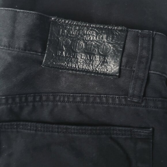 Polo Ralph Lauren Limited Edition 650 Straight Fit Jeans in black- 32/30 - Picture 6 of 16